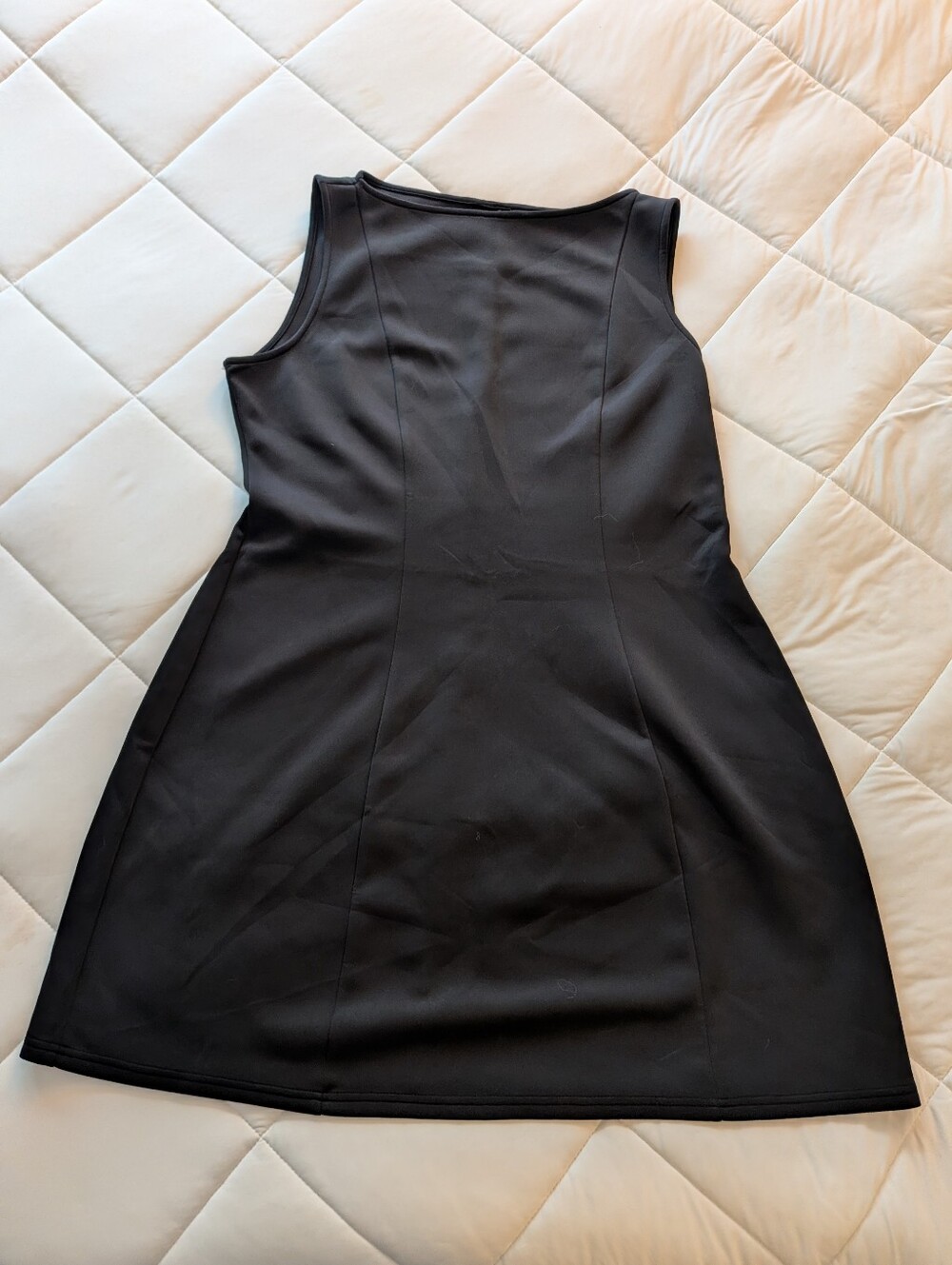 Source Unknown Black Sleeveless Mini Dress